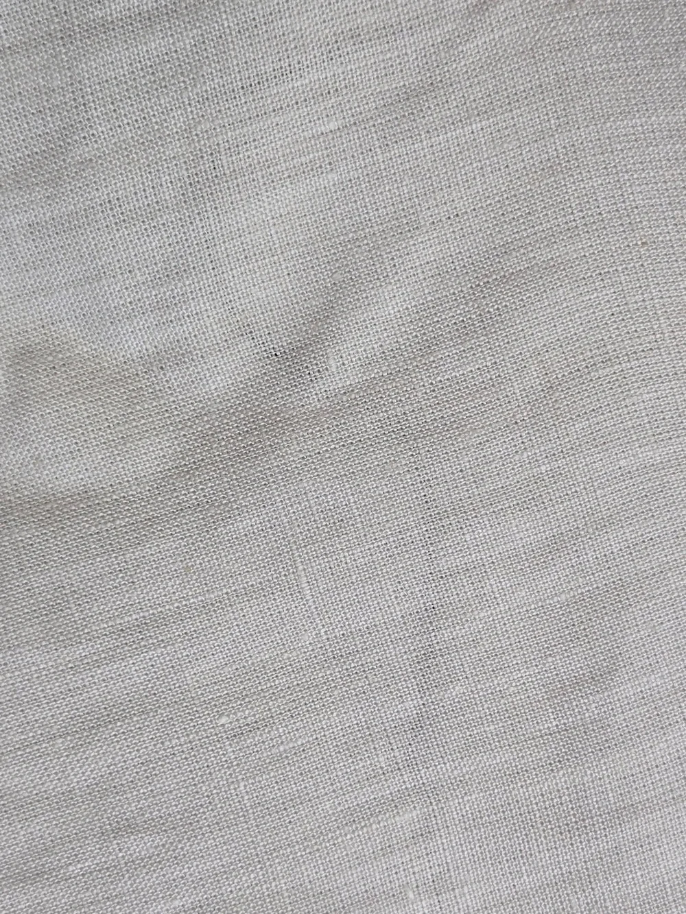QUINCE Set Of 2 48x108 European Linen True Blackout Curtains Cloud 9271